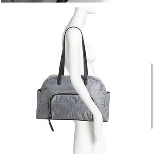 DSW Gray overnight weekend bag/gym bag